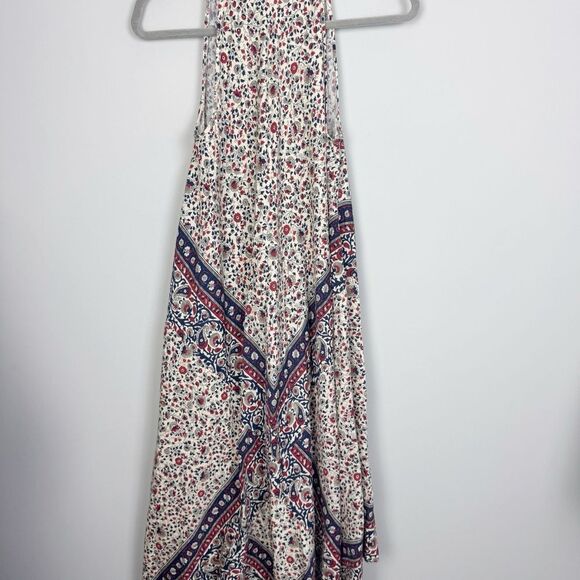 ROSETTA GETTY | Floral Sleeveless Handkerchief Skirt Midi Dress Women’s Size S - Picture 11 of 11